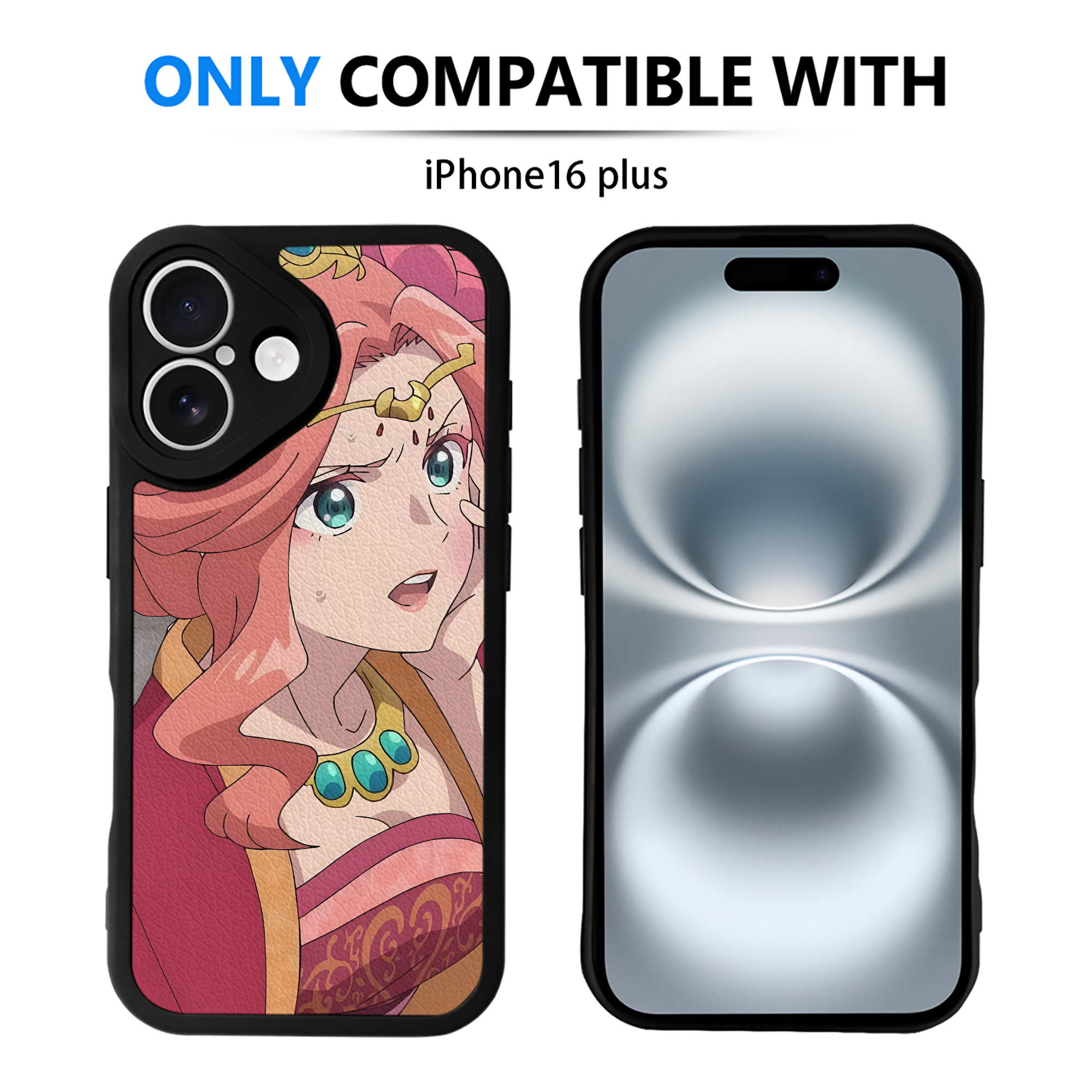 薬屋のひとりごと The Apothecary Diaries 【iPhone 16シリーズ対応】シリコンスマホケース（レザー調） 材質：シリコン